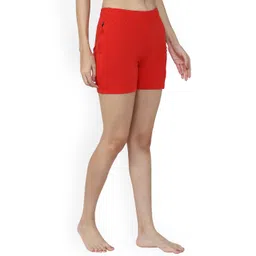DYCA Women Mid-Rise Cotton Lounge Shorts image 2