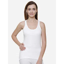 DYCA Women Off White Solid Cotton Thermal Top-picture-29