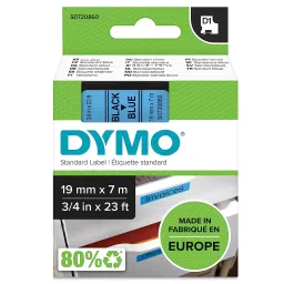 DYMO 19mm x 7m Black on Blue D1 Tape, S0720860-picture-11