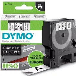 DYMO 19mm x 7m Black Print on White Tape Self-Adhesive Label Printers, S0720830-picture-22