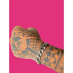 Dynamic Retail Global Men Silver-Plated Link Bracelet-picture-37