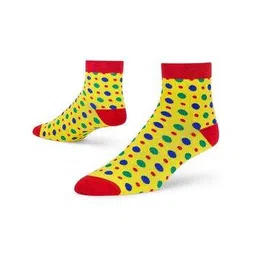 dynamocks Polka-Dot Print Ankle-Length Socks-picture-21