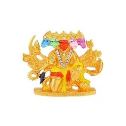 dzinetrendz Brass Gold Plated Bajrang Bali Idol-picture-13