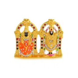 dzinetrendz Brass Gold plated Tirupati Padmavathi Idol-picture-41