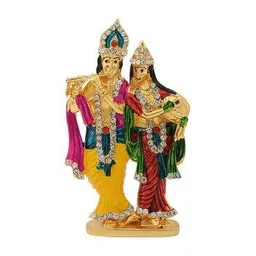 Gold plated Brass Idol for Home Decor-image-17