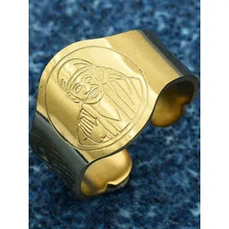 Gold plated Shirdi Sai Baba finger ring finger cuff free size-image-27