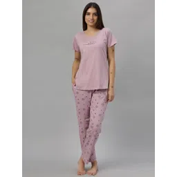 DZZO Women pure cotton Printed Night suit-picture-37