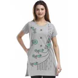 E-MAX Printed Round Neck Lounge T-Shirt-picture-30