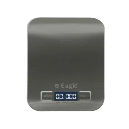 Eagle 10kg Silver Stainless Steel Digital Kitchen Weighing Scale for Diet, Nutrition, Health, Fitness, Baking &a; Cooking, EEK-3003B-picture-20