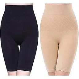 eagle fly Tummy, Back, Thighs, Hips - Black/Efffective Seamless Tummy Tucker Shapewear Body Shaper Best While/for Gym Yoga Exercise Dance Walk arobics Jogging Combo of 2 Colour (Free-Size Fits 30-38 Waist Size)-picture-29