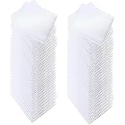 [Ear Lobe & Accessories] Premium Cotton Pads/Wipes for Makeup Removal/Babies/Medical Purposes | Rectangle, 6 X 5 cm, White - Pack of 200-picture-55