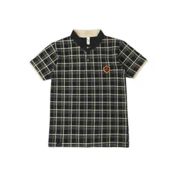 earth conscious Boys Checked Cotton T-Shirt-picture-29