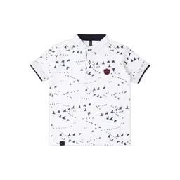 earth conscious Boys Conversational Printed Henley Neck Cotton T-shirt-picture-28