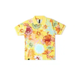 earth conscious Floral Print Cotton Boxy Top-picture-21