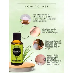 EARTH N PURE Citronella EssentialOil-30ml image 2