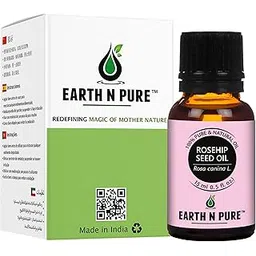 Earth N Pure Rosehip Oil Cold Pressed, Natural and Therapeutic Grade for Face with Glass Dropper 15 ml-picture-10