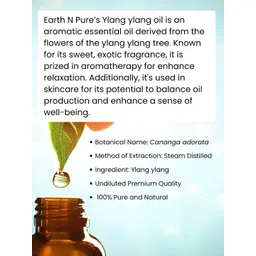 EARTH N PURE Ylang Ylang EssentialOil-15ml image 4