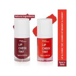 Earth Rhythm Lip & Cheek Tint Combo of Brandy & Cherry, Non-toxic Pigments, Long-stay-picture-16