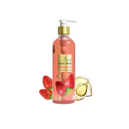 Earthgenix Strawberry Body Wash With Loofah - 500 ml-picture-22