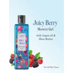 Eartho Essentials Ayurvedic Juicy Berry Fusion Shower Gel With Shea Butter - 200 ml-picture-26