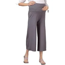 easy feed Women's Regular Fit Cotton Maternity Palazzo-picture-54