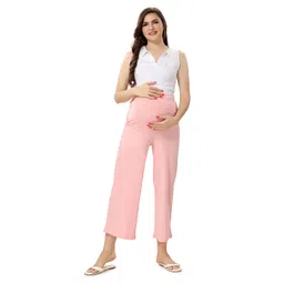 EASY MOM Women Maternity Palazzos-picture-30