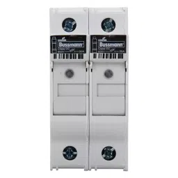 EATON BUSSMANN DIN RAIL FUSE HOLDER, 30A, 600VAC, SCREW, CHCC2DIU-picture-48