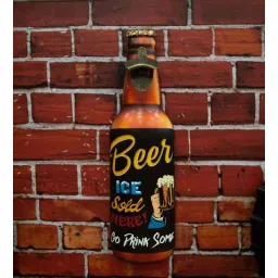 eazywagon Multicolor Metal Beer Ice Sold Here Wall Decor-picture-18