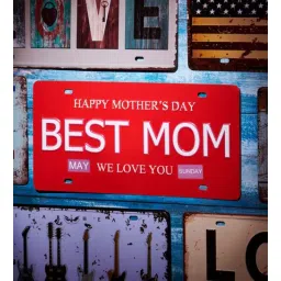 eazywagon Multicolor Metal Happy Mothers Day Wall sticker-picture-10
