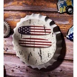 eazywagon Multicolor Metal Wave Board Wall Decor-picture-16