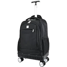 eb ever best-series of bags Laptop Trolley 8 Wheel Backpack Luggage Suitcase Compact Business Bag Student Laptop Bag for Men & Women (Black- Size 51 cm)-picture-11