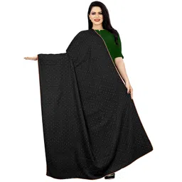 ebadat Women's Traditional Stone Work Chadar 100% Rayon Cotton Soft Long Skin-Friendly Namaz Hijab/Shawl Suitable for Every Occasion_38 image 4
