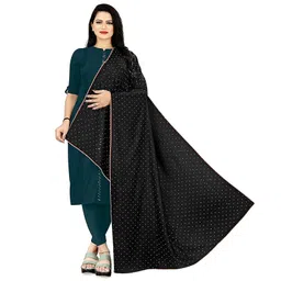 ebadat Women's Traditional Stone Work Chadar 100% Rayon Cotton Soft Long Skin-Friendly Namaz Hijab/Shawl Suitable for Every Occasion_38 image 1