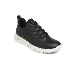 ECCO Men Round Toe Leather Sneakers-picture-17