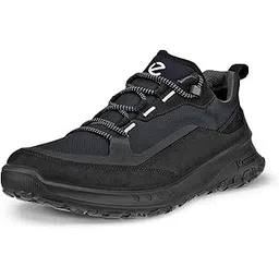 ecco ULT-Trn Black Nubuck Leather Regular Men's Waterproof Outdoor Hiking Shoes-picture-37