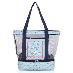 Echo Boomers Sea Print Boat Transparent Bag - Sail Away in Style-image-27