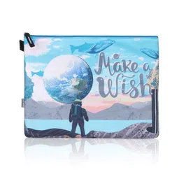 Echo Boomers Sky Blu Moon Printed Folder Set Ideal for documents, gadgets, art supplies, travel & kids' essentials.-picture-37