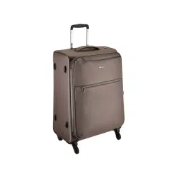 Echolac Brown Medium Soft Cabin Trolley - 68 cm-picture-12