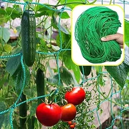 ecofynd Garden Trellis Netting for Climbing Plants Outdoor, 6x3 ft Plant Creeper Net for Cucumber, Tomato, Supporting Net with 4x4 Inch Mesh as Agriculture Vegetable Fruit for Grape, Bean (Pack of 1)-image-17