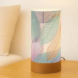 ecofynd Wooden LED Table Lamp for Living Room, Home Decor Item for Bedroom, Bedside, Nigh, Light Lamp, Room Decoration Items, Small Table Lamp with Bulb for Home Office Decoration (TL005)-picture-26