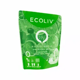 Ecoliv 170 ml Tropical Mix Hand Wash Concentrate Refill Pouch (Pack of 3)-picture-35