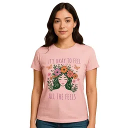 EcoLove Women Printed Dry Tech T-shirt-picture-28