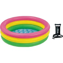 ecom bharat BOB-50 Inflatable Swimming Pool, Inflatable Toy Pump-picture-35