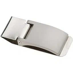 ecomistiq Stainless Steel Clip Clamp Card Holder Argent|Clothing, Shoes & Accessories | Mens Accessories | Wallets-picture-21