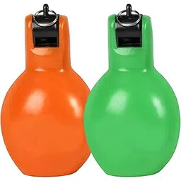 ECOMISTIQ® 2 Pieces Hand Squeeze Whistles Loud Sports Whistle for Hiking Indoor Outdoor Green and Orange|Sporting Goods |Outdoor Sports|Camping & Hiking|Emergency Gear|Safety Whistles-image-37