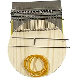 ECOMISTIQ®Small Weaving Loom DIY Wooden Weaving Repair Tool for Clothes Adults Scarves 28 Hooks|Crafts | Needlecrafts & Yarn | Weaving | Weaving Looms-picture-31
