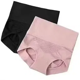 ecomnewgen Women's and Girl's Seamless High Waist Shapewear with Anti Rolling Strip Tummy Control/Tummy Tucker Panty,Women Shapewear Multicolor-picture-38