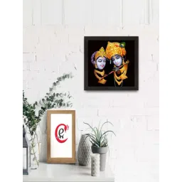 eCraftIndia Abstract Radha Krishna Satin Matt Texture UV Art Painting-picture-17