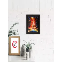eCraftIndia Beautiful Eiffel Tower Matt Textured UV Art Painting-picture-37
