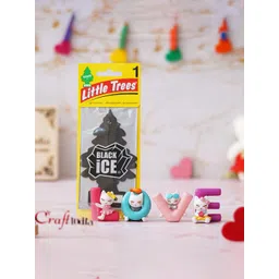 eCraftIndia Brown & Black2 Pieces Valentine's Showpiece & Air Freshener-picture-21